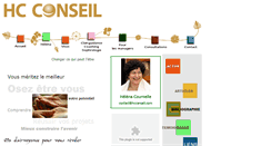 Desktop Screenshot of helenacournelle.com